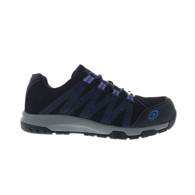 Nautilus Mens Accelerator Oxford Carbon Toe Esd Black Shoes (Nwt)